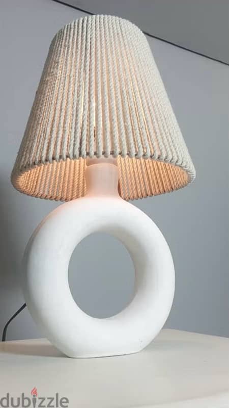 Ciambella White Table Lamp 1