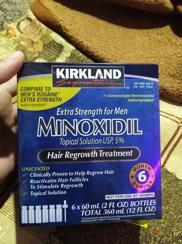 Kirkiland Minoxidil كيركلاند مينوكسيديل 0