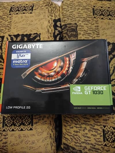 Gigabyte GeForce GT 1030 2G بالكرتونة