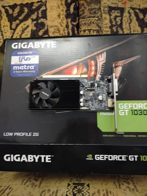 Gigabyte GeForce GT 1030 2G بالكرتونة 1