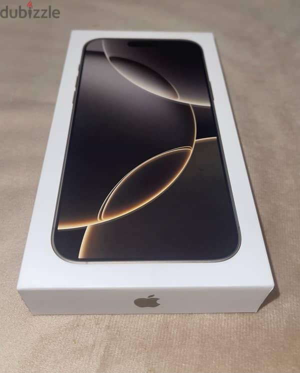 i phone 16 pro max 256 gb sealed 0