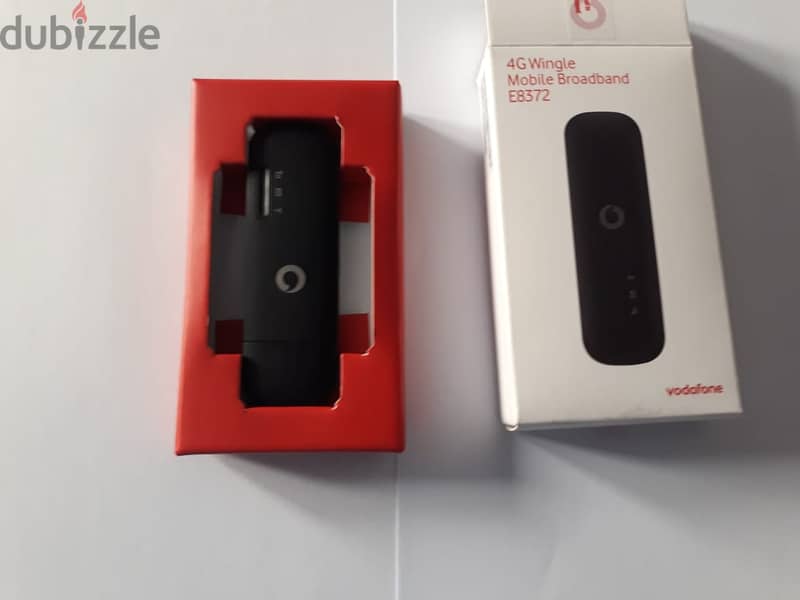 Vodafone 4G USB modem E8372 with WiFi (multiple devices) مودم فودافون 0