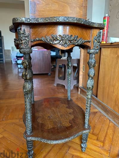 100 year old antique copper table since 1924