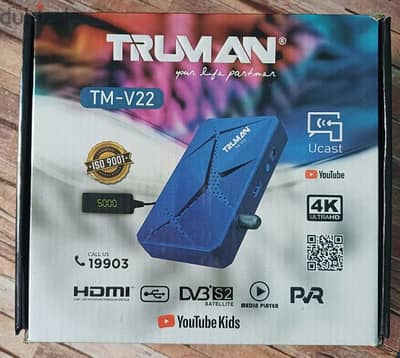 ريسيفر Truman سمارت TM-V22 مع ضمان عام