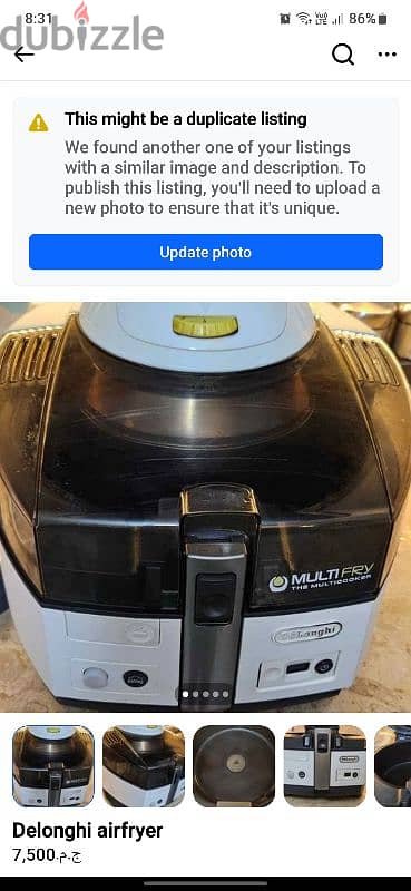 delonghi air fryer