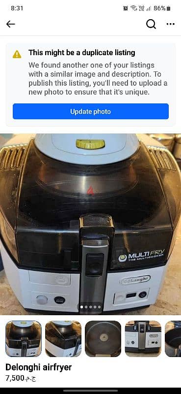 delonghi air fryer 1