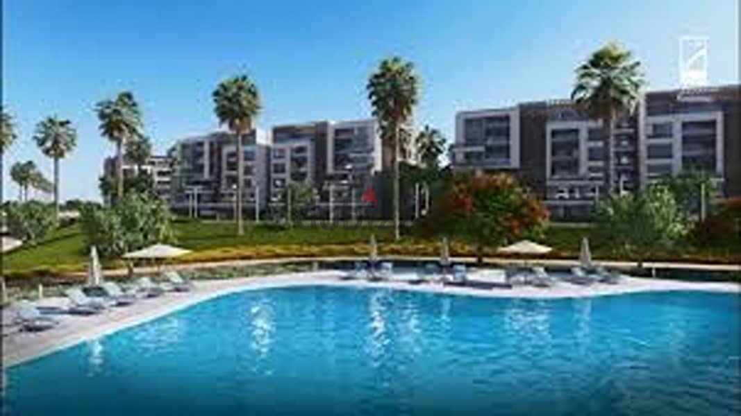 باقل سعر شقة 206م ريسيل Palm Hills كابيتال جاردنزلوكيشين مميز فوري 0