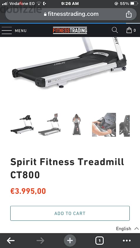 spirit ct800 treadmill 2