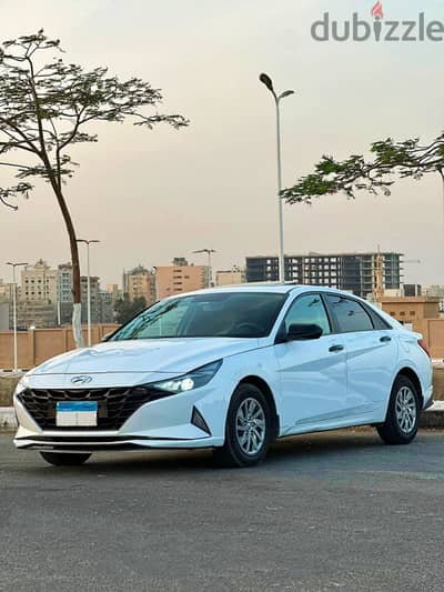 سيارة هيونداي النترا cn7 للإيجار 2021 - Elantra cn7 2021 for rent