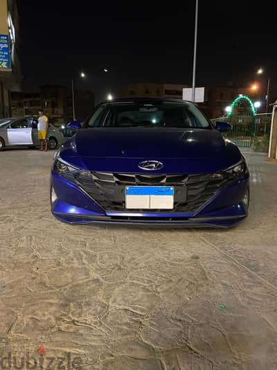 سيارة هيونداي النترا cn7 للإيجار 2021 - Elantra cn7 2021 for rent