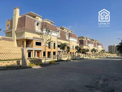 S villa for sale in sarai Compound ready to move  Mostakbal City