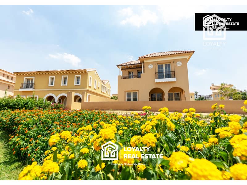 town house for sale  under market price on landscape in hyde park new cairo 0