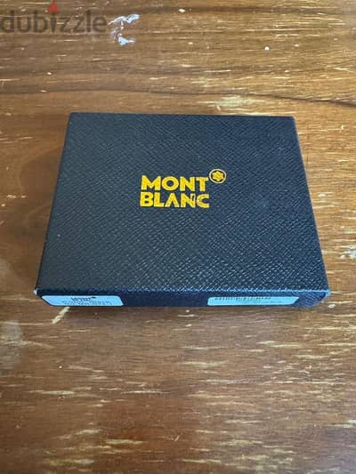 Mont Blanc original wallet ماكينه اوتوماتيك للكروت