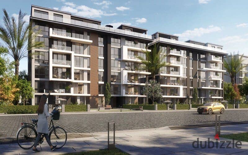 For sale, an apartment without over-resale in Creek Town, with installments to be completed 2