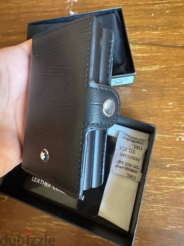 Mont Blanc original wallet ماكينه اوتوماتيك للكروت 1