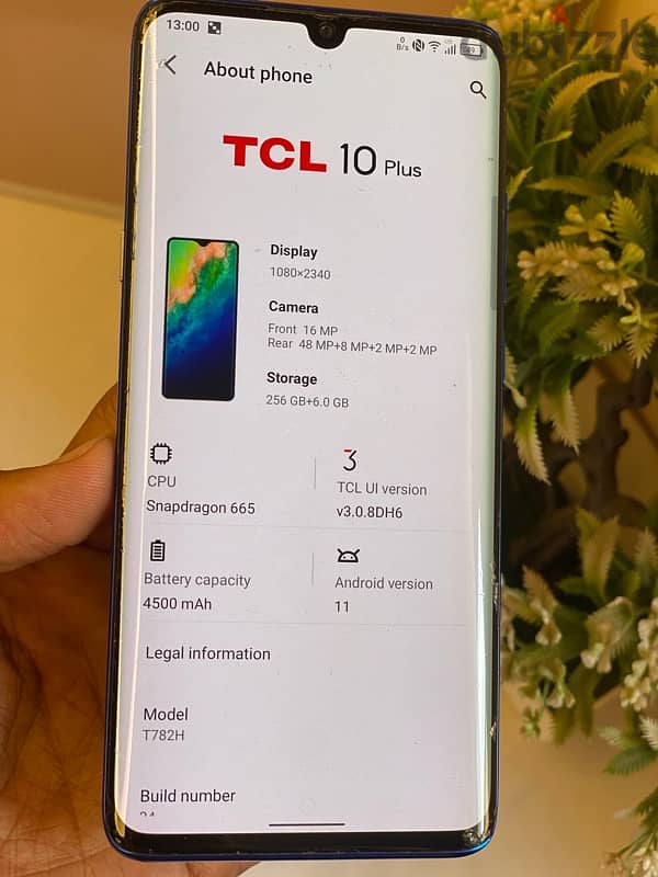 TCL 10 plus 256 2