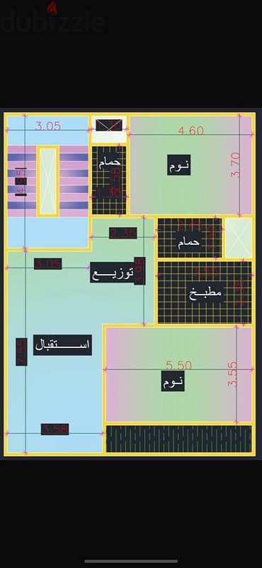 شقة ١٣٠ متر نص تشطيب بحري خلف التأمين الصحي امتداد الامام محمد عبده