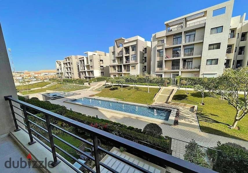 A ready-to-view apartment with air conditioning, immediate delivery, for sale in Fifth Settlement, in Al Marasem Fifth Square Compound. 1