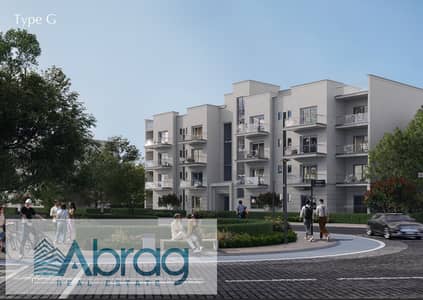 Finished apartment for sale in installments over 10 years in Naia West Compound, New Zayed