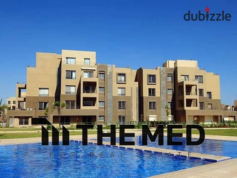 Luxurious penthouse, fully finished with kitchen & AC's, ready to move, for sale in Palm Parks, Palm Hills, next to New Giza, Hassan Allam, Hyde Park 2