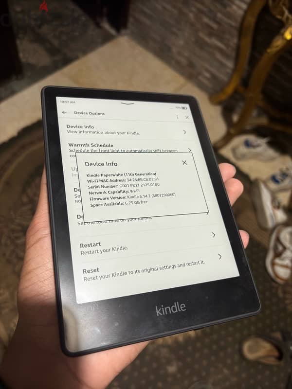 Amazon kindle paperwhite 11th generation 1