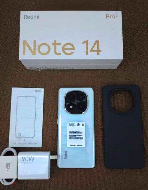 Xiaomi Note 14 pro+ 512/12 جهازين متبرشم و جهاز فتح سلوفان 3