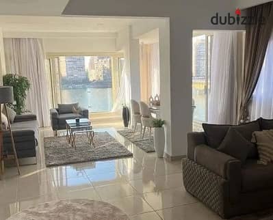 Apartment for sale in Maadi on the Nile, panoramic view, in installments, Reef du Nile Towers