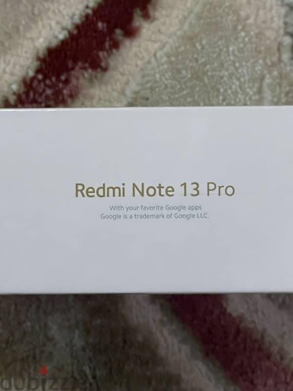 Redmi note 13 pro 512 purple جديد متبرشم 1