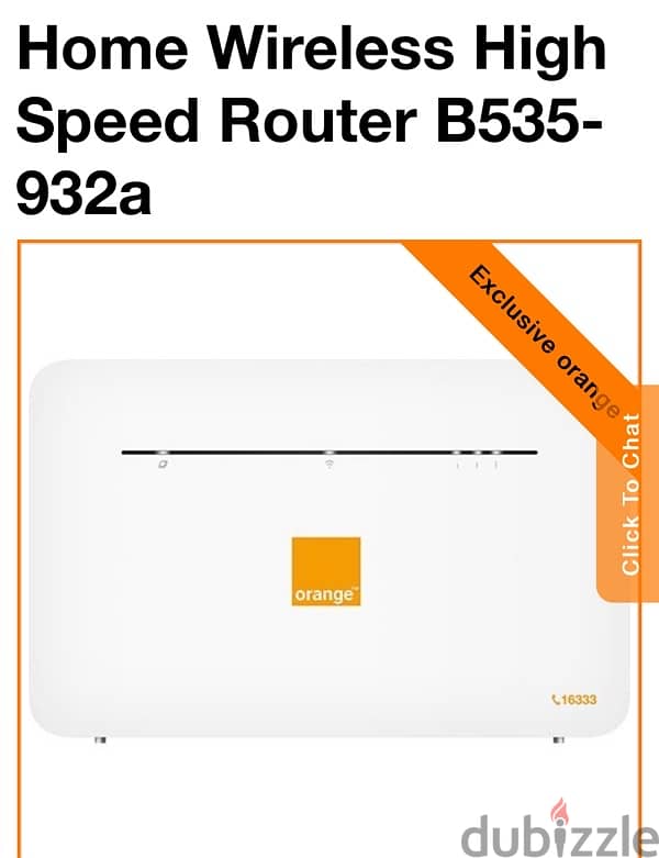 orange high speed router 0