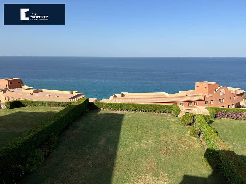 Buy Now !! Twin House Direct To The Sea  and Pool Fully Furnished For sale With The Lowest Price In Telal Sokhna - Ain El Sokhna 0