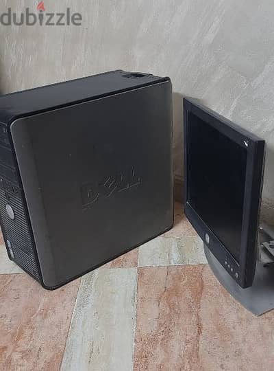 كيسه استيراد dell 755  وشاشه dell فلات