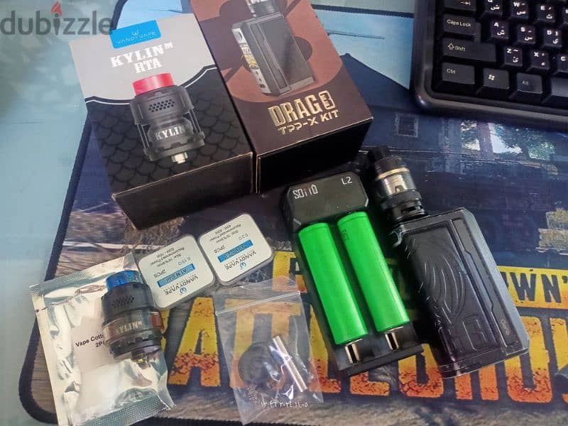 فيب DRAG 3 TPP-XKIT + TANK KYLIN M RTA 1