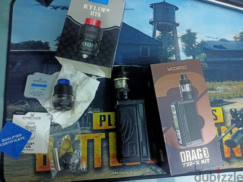 فيب DRAG 3 TPP-XKIT + TANK KYLIN M RTA 3