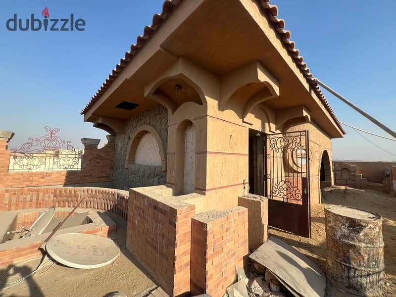 Apartment with roof for sale, 210+210 m in New Cairo 1