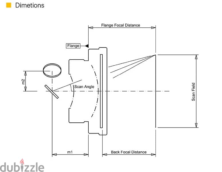 Cloudray K9 Fiber Laser F-theta Engraving & Cutting Lens 7