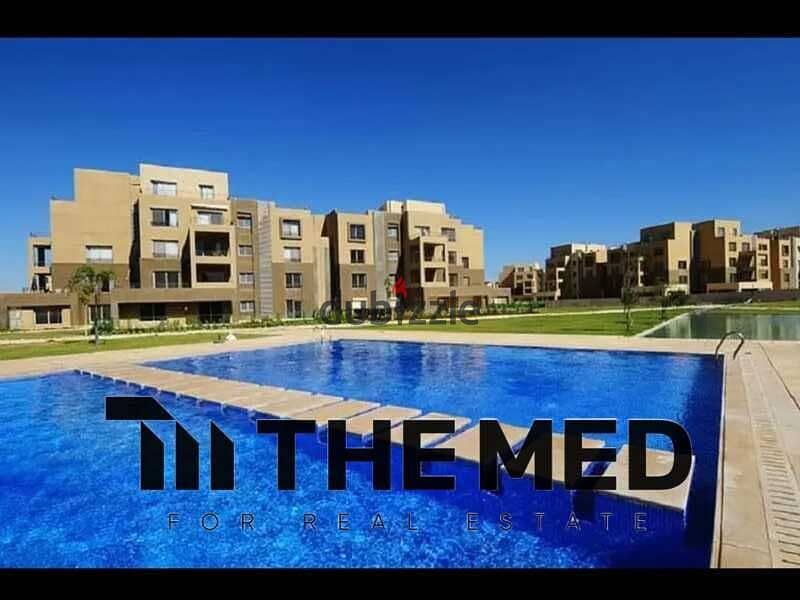 At the lowest total price, and a Dp of 2,400,000 EGP, own an apartment in Palm Parks Compound, Palm Hills, October. Fully finished with kitchen & AC's 0