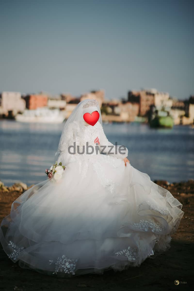 Tulle Wedding Dress - (فستان زفاف تُل (شحن مجاني 2