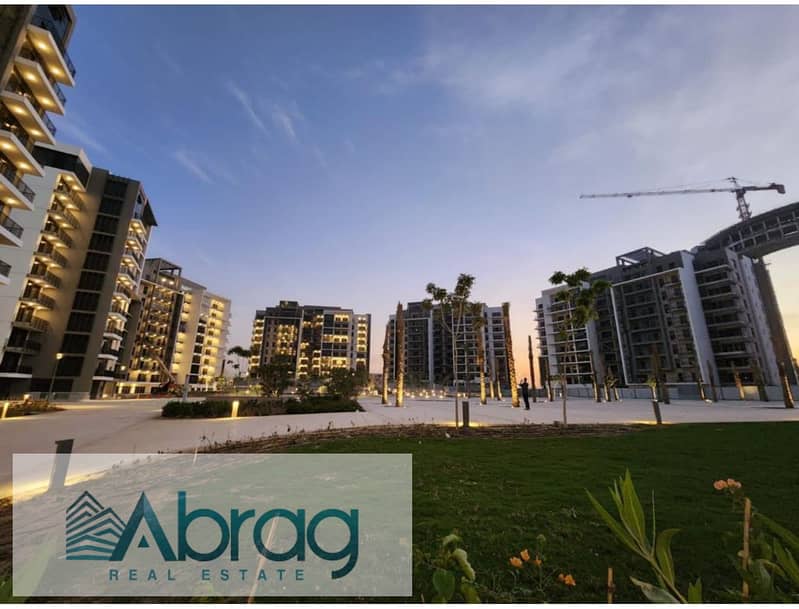 Apartment Fully Finished with AC's For sale in ZED El Sheikh Zayed Compound 5