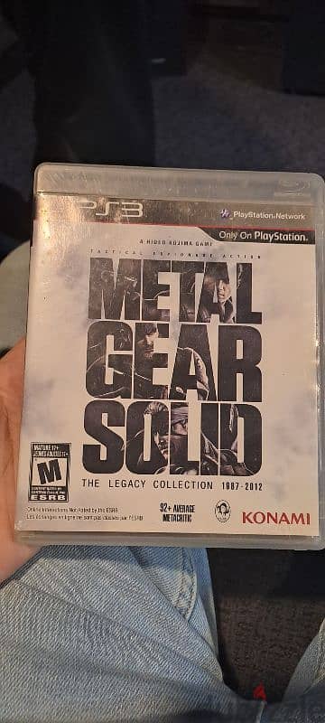 Metal gear solid legacy collection PS3 Perfect condition CIB