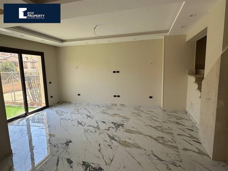 Town house For Rent In Mivida New Cairo Fully finished with very prime location 2