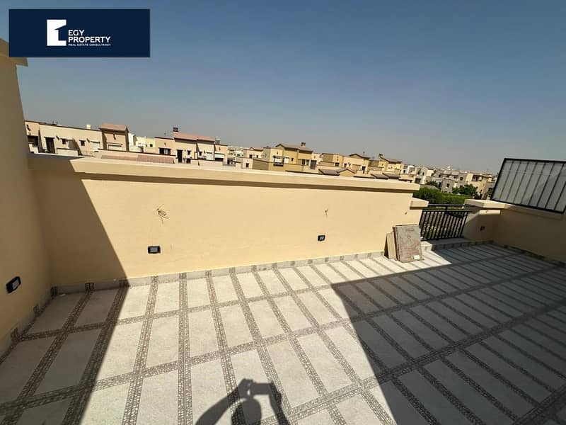 Town house For Rent In Mivida New Cairo Fully finished with very prime location 4