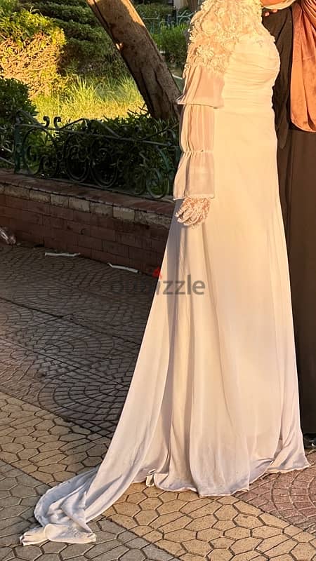 فستان ابيض white dress 1