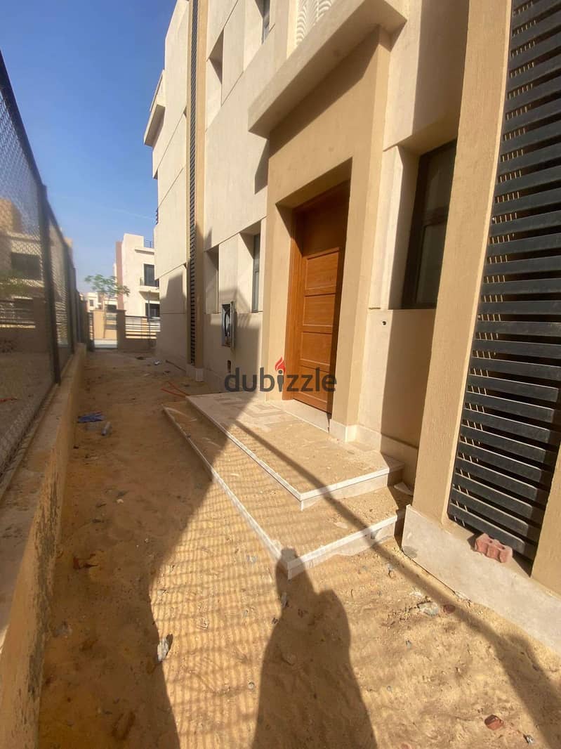 For sale, twin house, 267 sqm, Alma Compound - Iwan, Sheikh Zayed City, immediate receipt, without finishing 2