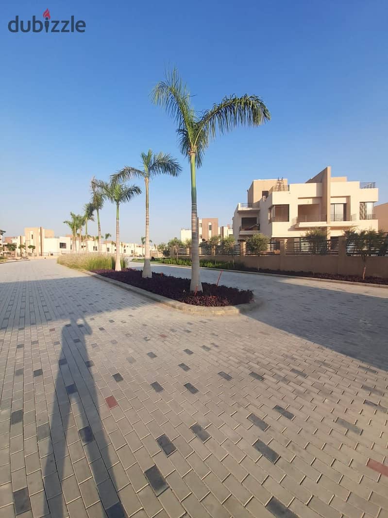 For sale, twin house, 267 sqm, Alma Compound - Iwan, Sheikh Zayed City, immediate receipt, without finishing 9