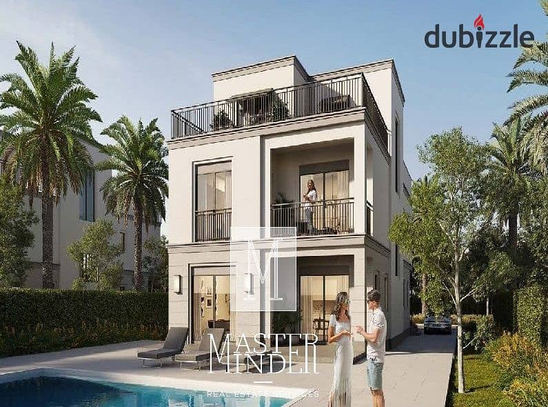 Fully finished  Town House For Sale with Installments in Belle Vie till2028 by Emaar Misr 9