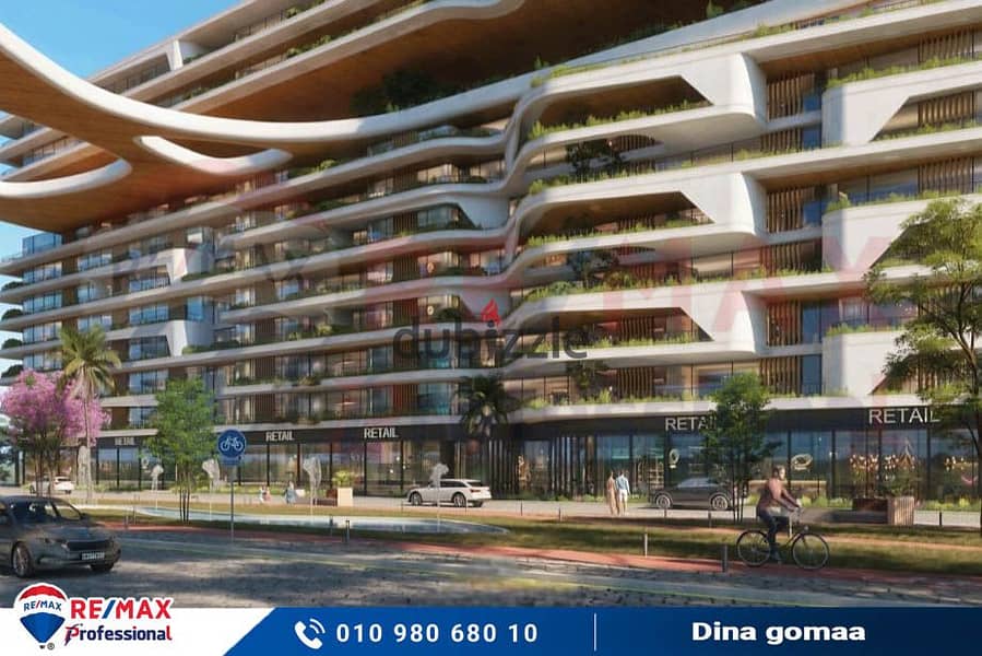 Own your apartment at the first offer price in a compound in the heart of Smouha on the 3 most important axes in Smouha 4