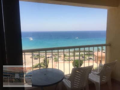 North Oriented Sea view Chalet in Porto Sokhna, BUA 110 SQM, 2 Bedrooms (1Master), 4th Elevation