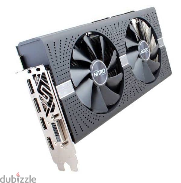 كارت شاشه rx570 الكارت زيرو بحاله كويسه جدا 8 جيجا 0