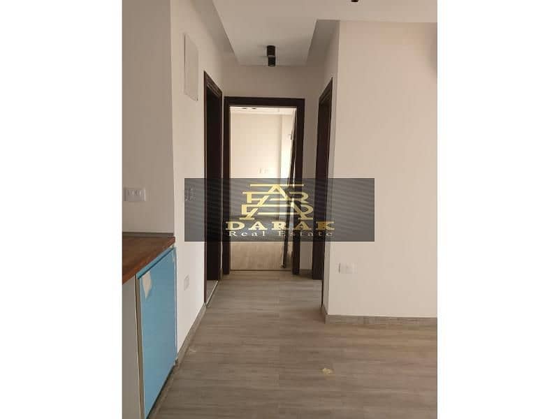 . Here is the translation of the text:  ---  **Special apartment for sale in Madinaty: 82 sqm, garden view, custom finishes in B7. **  ---   Let me kno 3