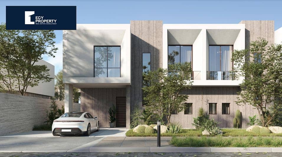 Own your new Fully Finished Twin House Villa from Ora in Sheikh Zayed and pay over 7 years Best Price 1